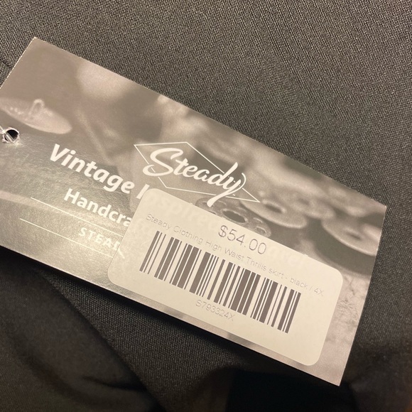 Black Circle Skirt - Picture 6 of 6